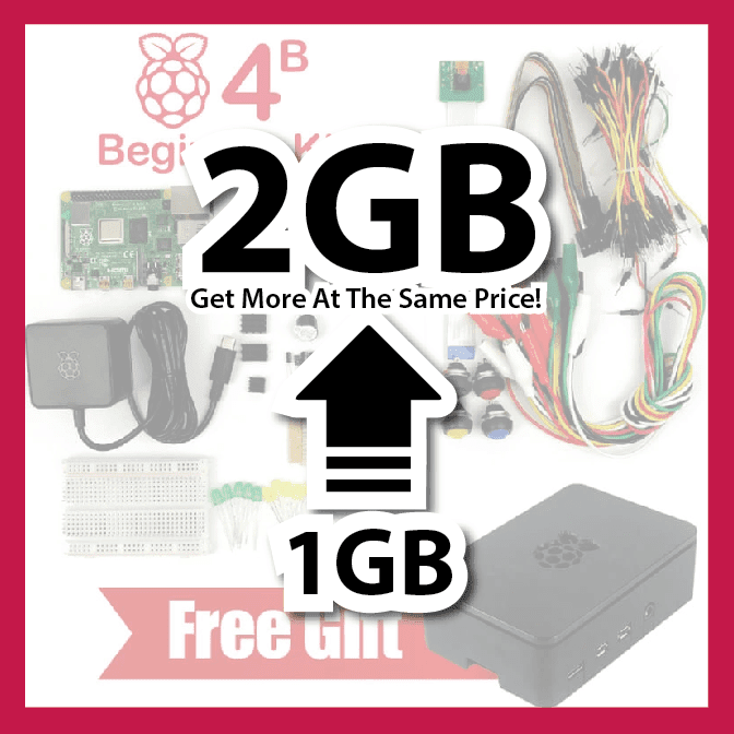 Raspberry Pi 4 Model B 2gb Beginner Kit 5006